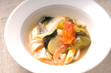たっぷり野菜の食べるスープの画像