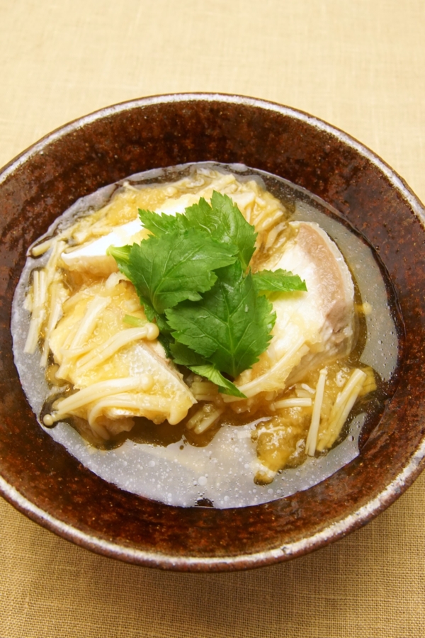 鰤とえのきのおろし煮の画像