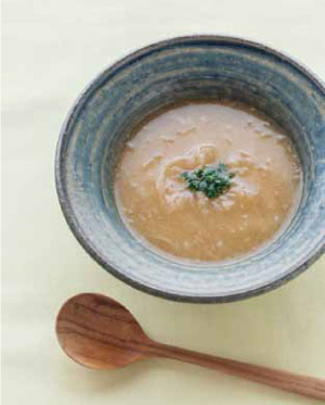  新たまねぎのスープの画像